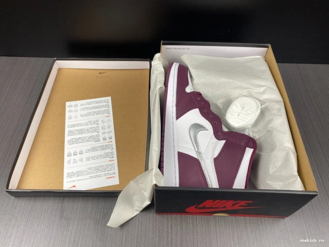 Chep Onekick High 1 Jordan Bordeaux Air 555088-611 OG 0725